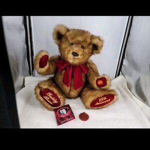 Dan Dee Teddy Bear 100th Anniversary Collector's Edition Animated Plush  "WORKS"